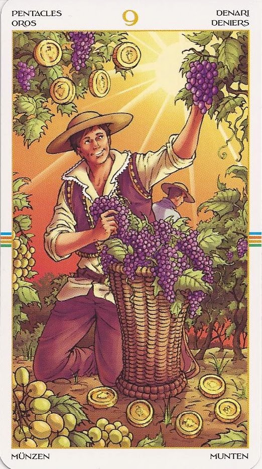 Imagem do 9 de Ouros