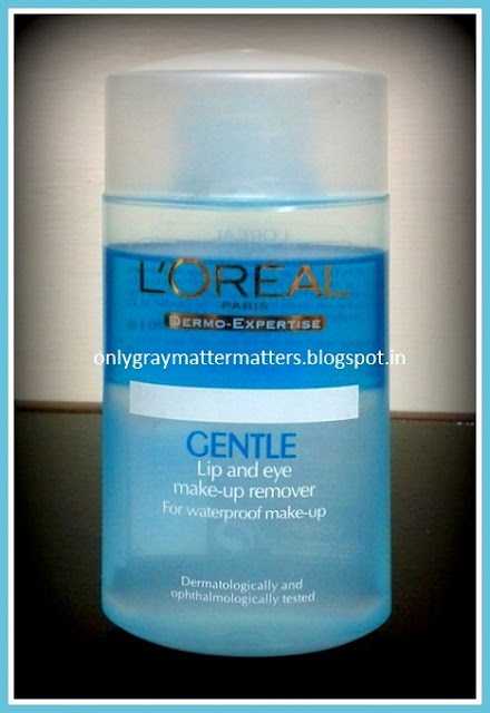 L'Oreal Paris Dermo Expertise Gentle Lip and Eye Makeup Remover Review