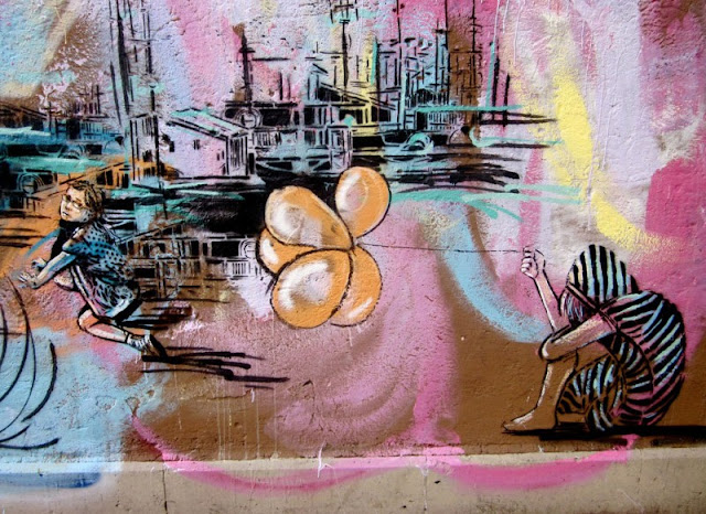 Рисунки на стенах. Alice Pasquini 23 Рисунки на стенах. Alice Pasquini 22