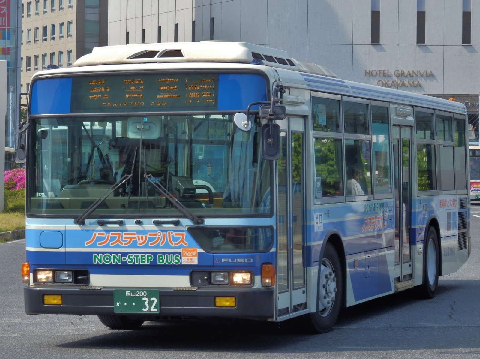 広島のバス 岡電バス 岡山200か32