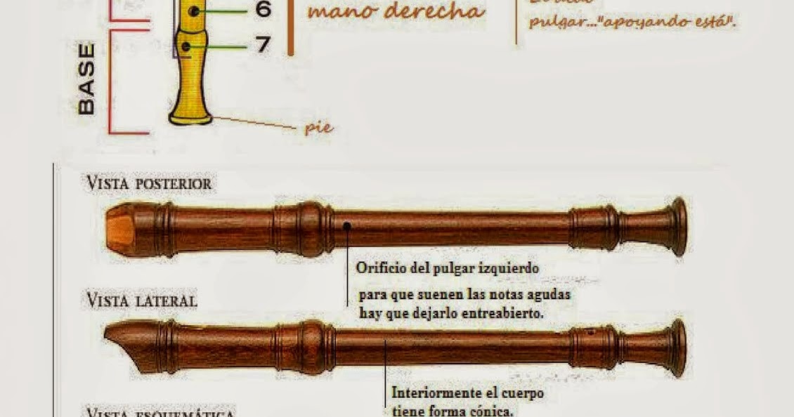 El Blog del Profe Parra: Conceptos Básicos de la Flauta Dulce y algunas