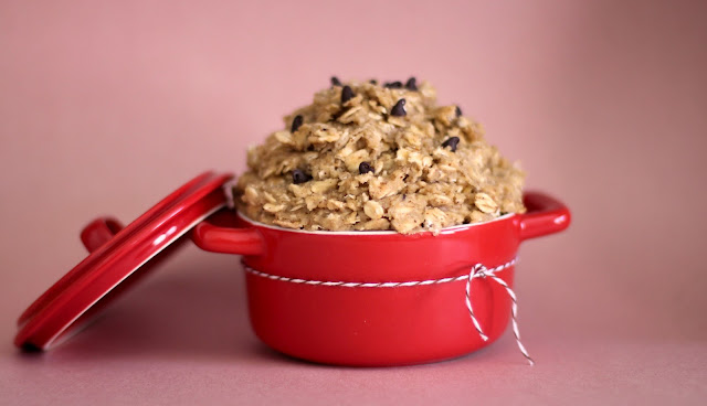 Healthy Brown Sugar Oatmeal Cookie Dough - Desserts with Benefits
