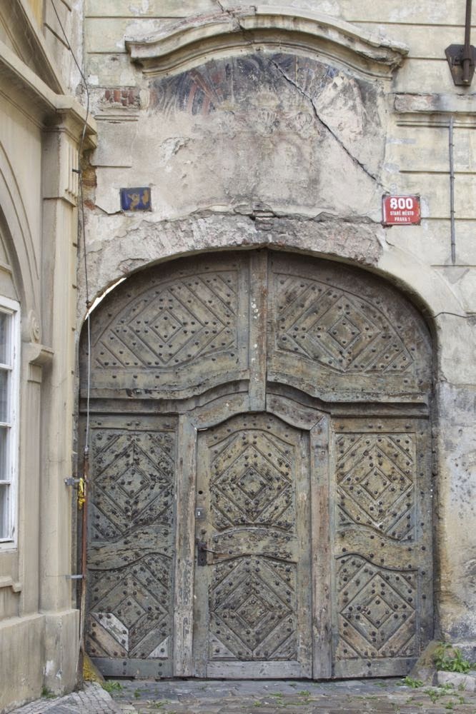 medieval wooden door
