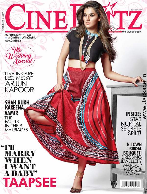 Strong & Stylish: Taapsee Pannu On The Cover Of Cine Blitz 