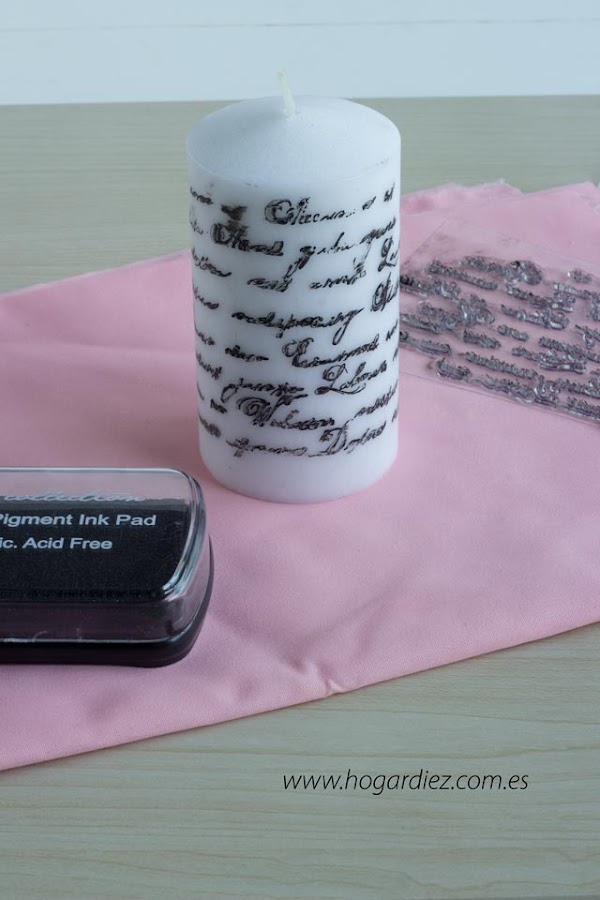 Cómo personalizar una vela diy