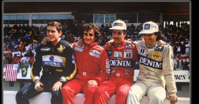 Ayrton Senna: Foto Histórica na F1