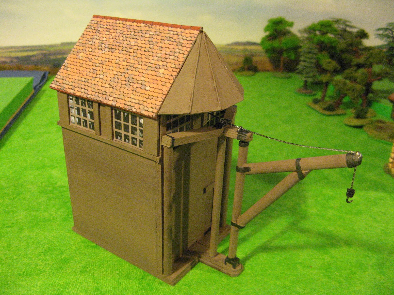 The Kingdom of Wittenberg making a Harbour Crane.