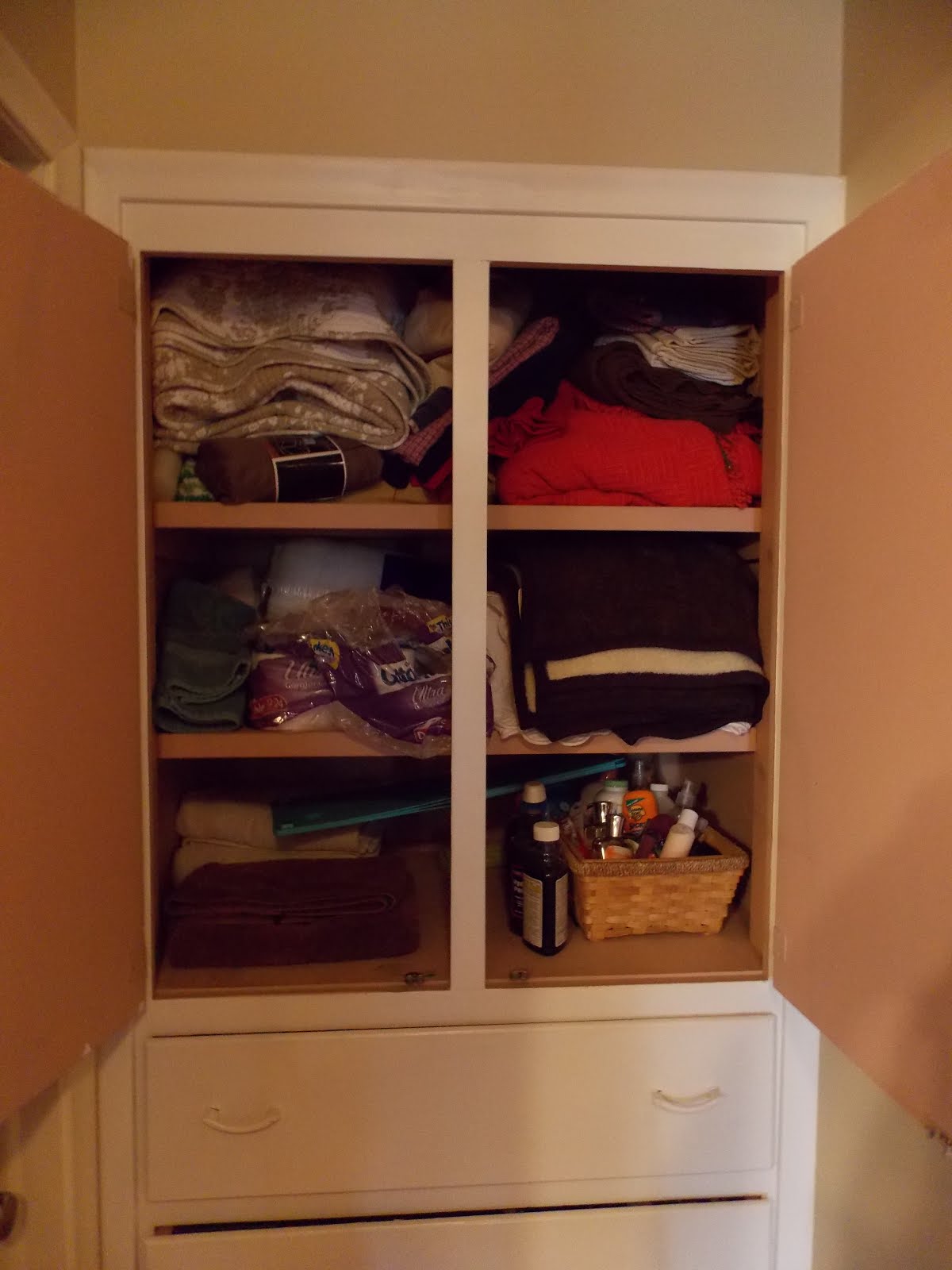 Keep Calm and KERRI On: Hallway Closet Organization Before & After