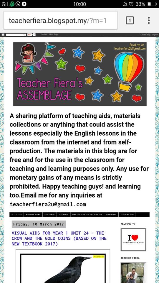 Teacher Fiera Worksheet | Mudah Mengajar
