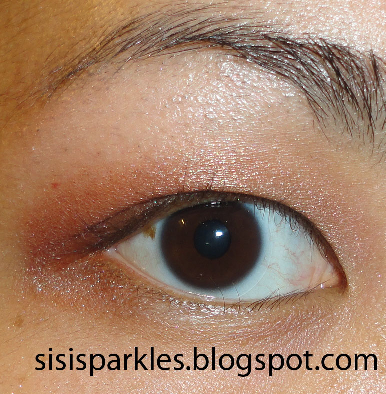 SiSi Sparkles Tutorial Easy brown eyes look