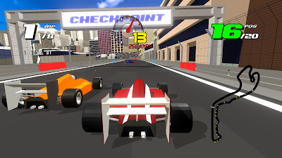 Formula Retro Racing Game Screenshot 1