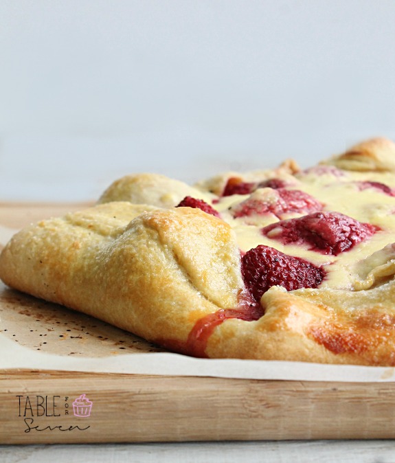 Strawberry Cream Cheese Galette
