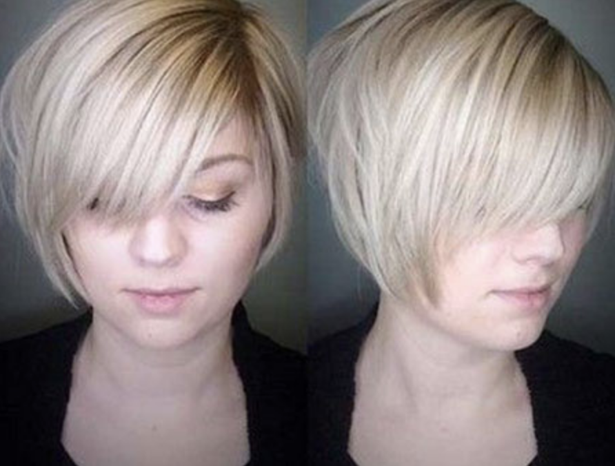 messy bob hairstyles for round faces
