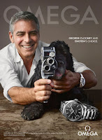 George Clooney Omega Campaign Shoot