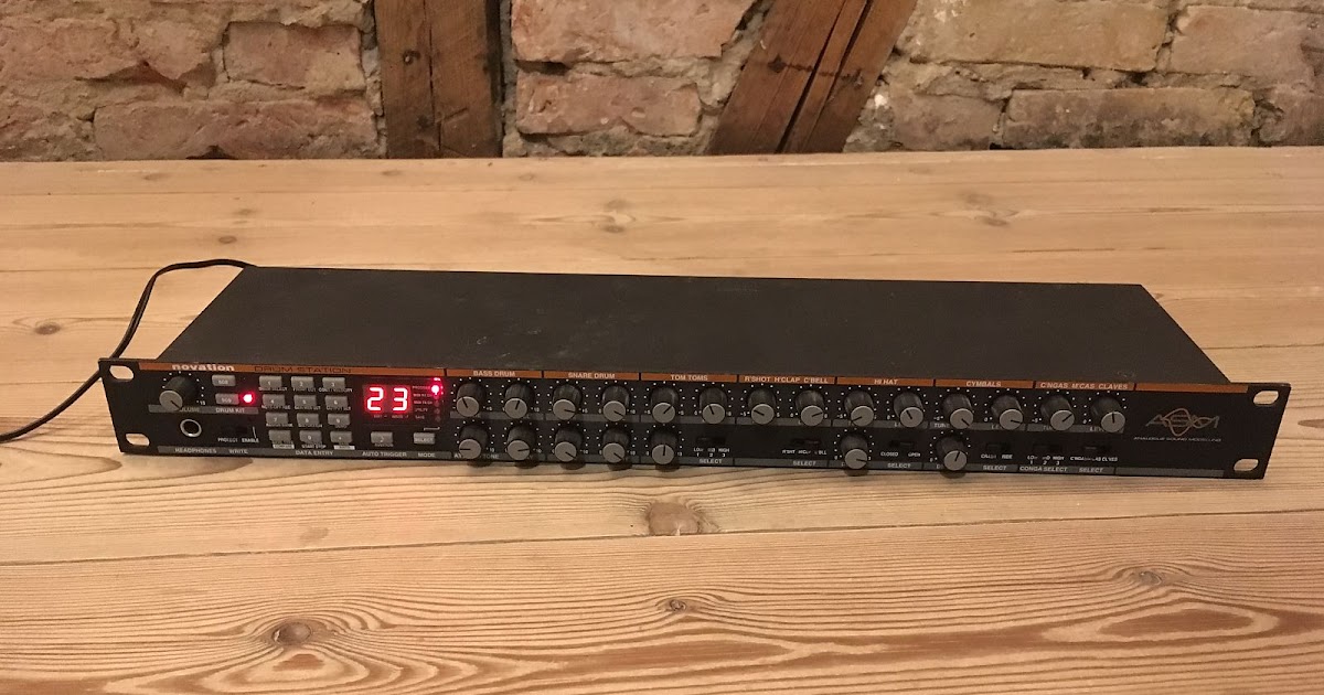 MATRIXSYNTH Novation Drum Station SN 013615