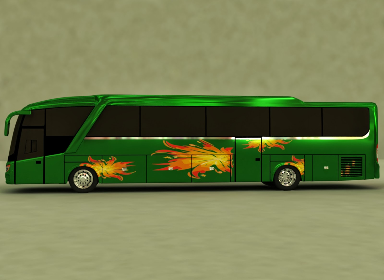 Design 3D Beat Bus