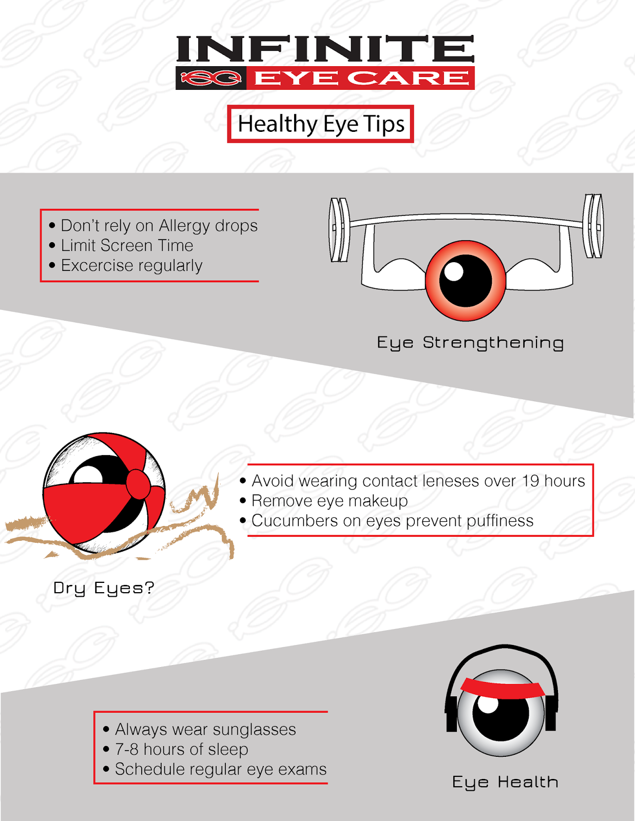 Infinite Eye Care Love Your Eyes Tips for Healthier Eyes