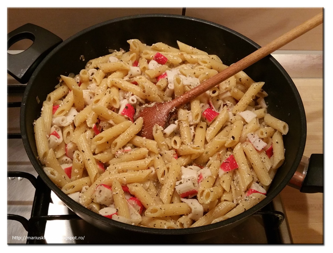 Marius' Kitchen Paste cu surimi