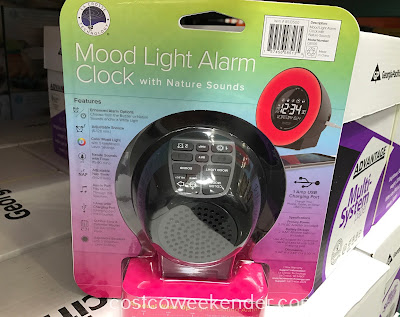 Costco 8513500 - La Crosse Mood Light Alarm Clock (model C85135): great for any bedroom