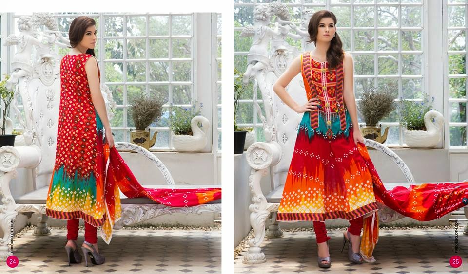 Firdous summer clothing lawn collection 2015