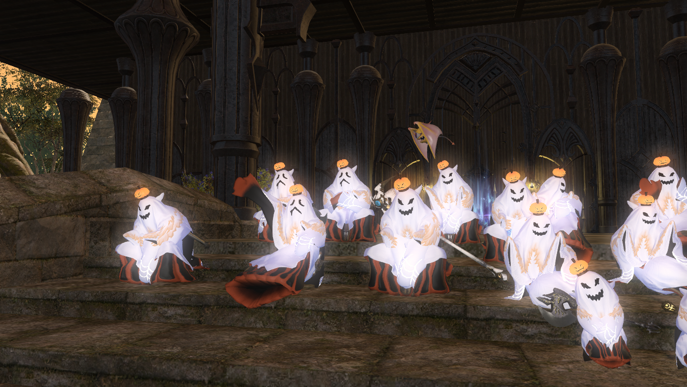 [FFXIV Guide] HalloweenEvent with my FC Final Fantasy XIV Guide