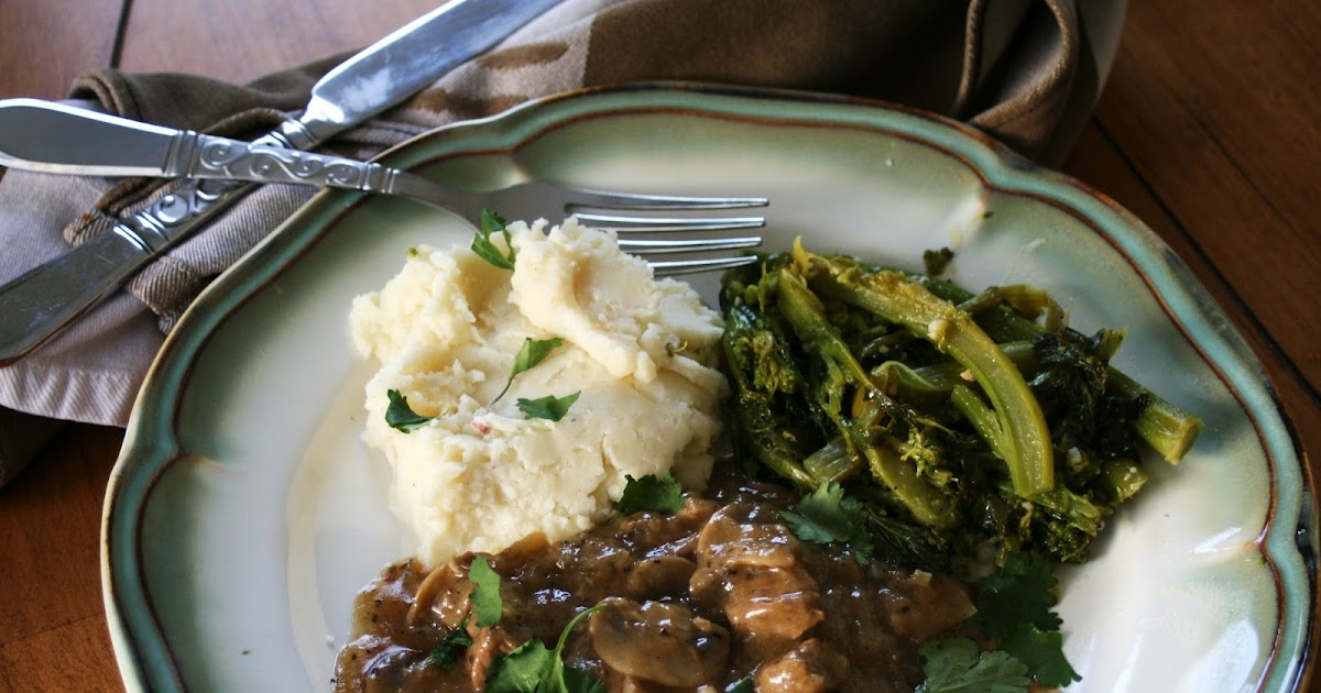 I Thee Cook: Steak Tips with Mushroom Marsala Sauce