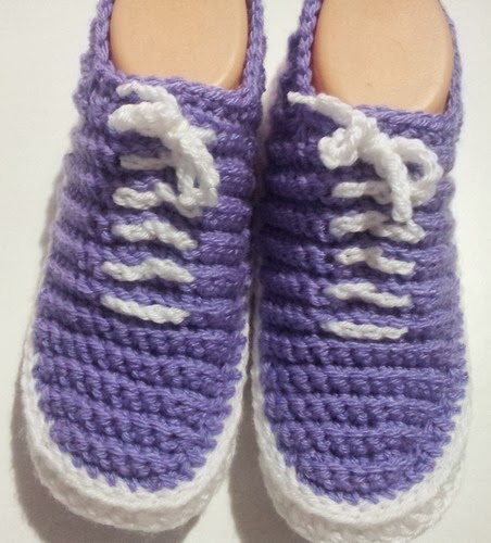 Shush's Handmade Stuff: Crochet Sneakers - PDF Pattern