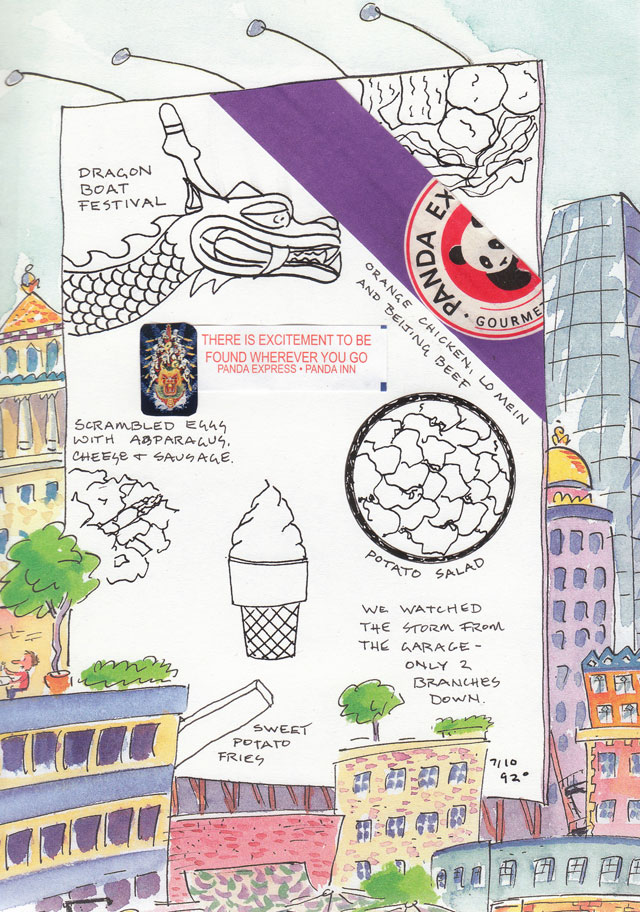 It's About Art and Design Art Journal Food Drawing Page