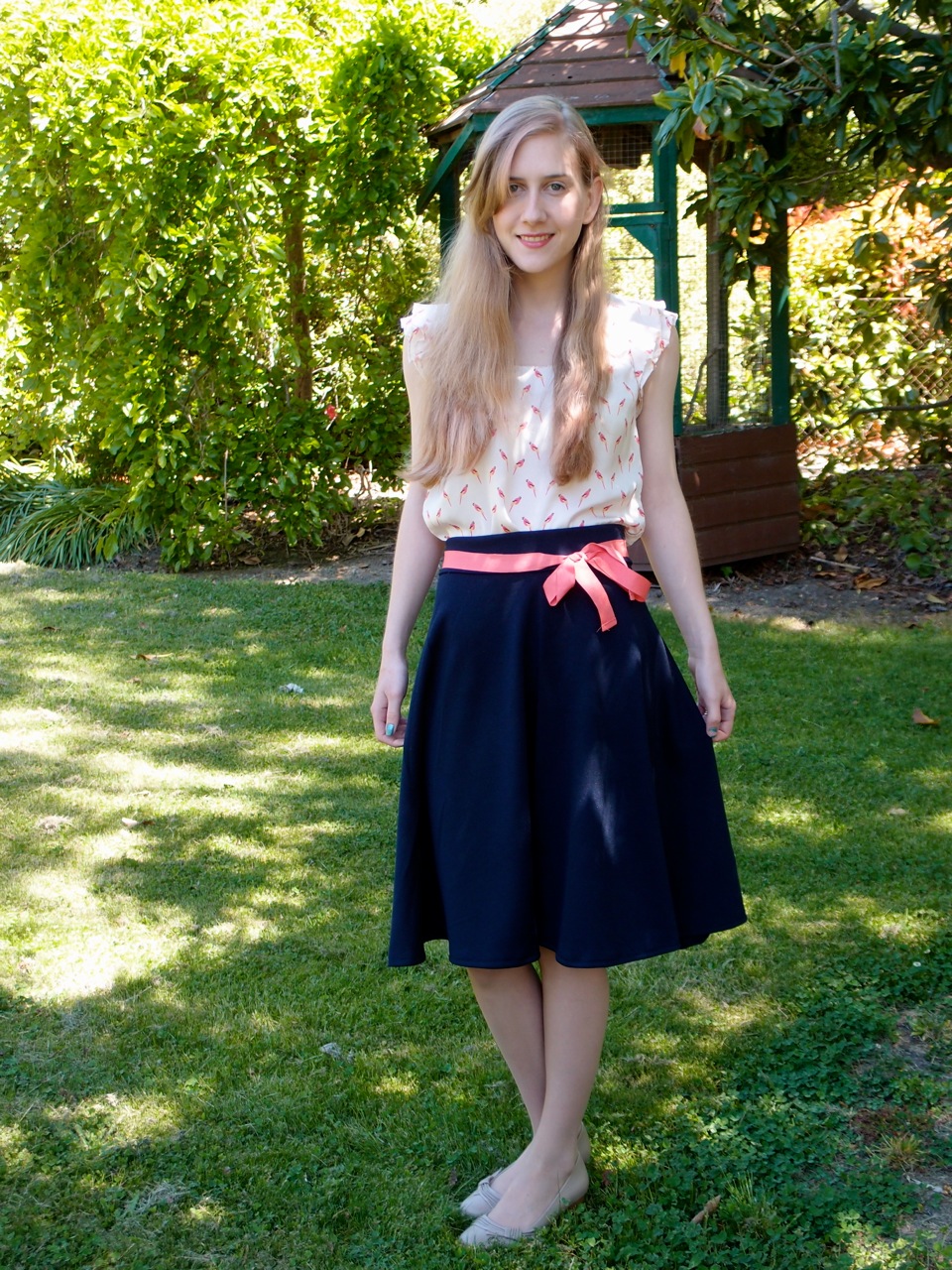 How to sew a half-circle skirt!