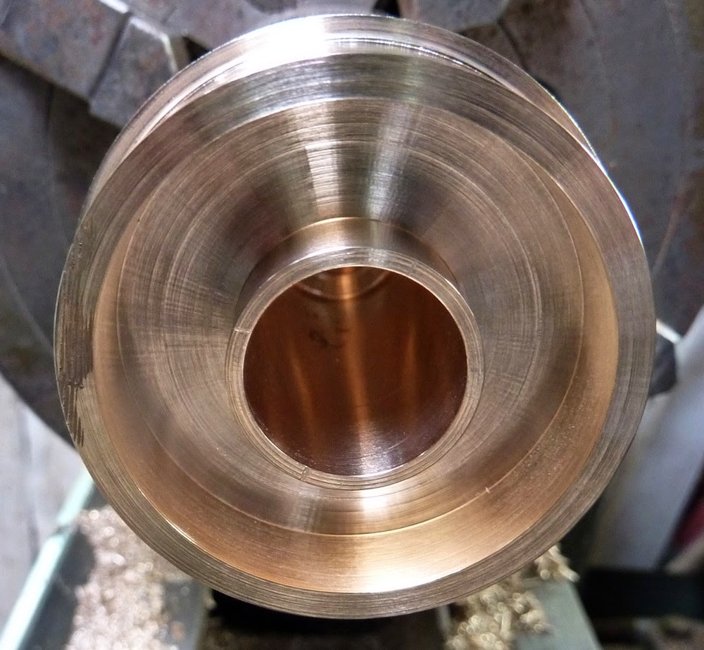 A TV Satellite Dish Restoration Project [P21] A matching feedhorn in