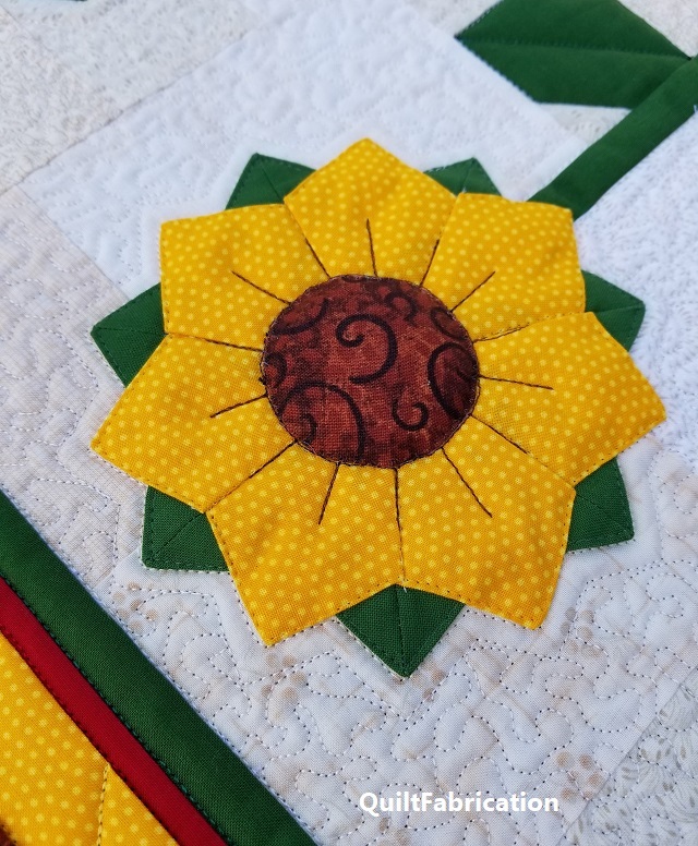 Sunflowers by QuiltFabrication