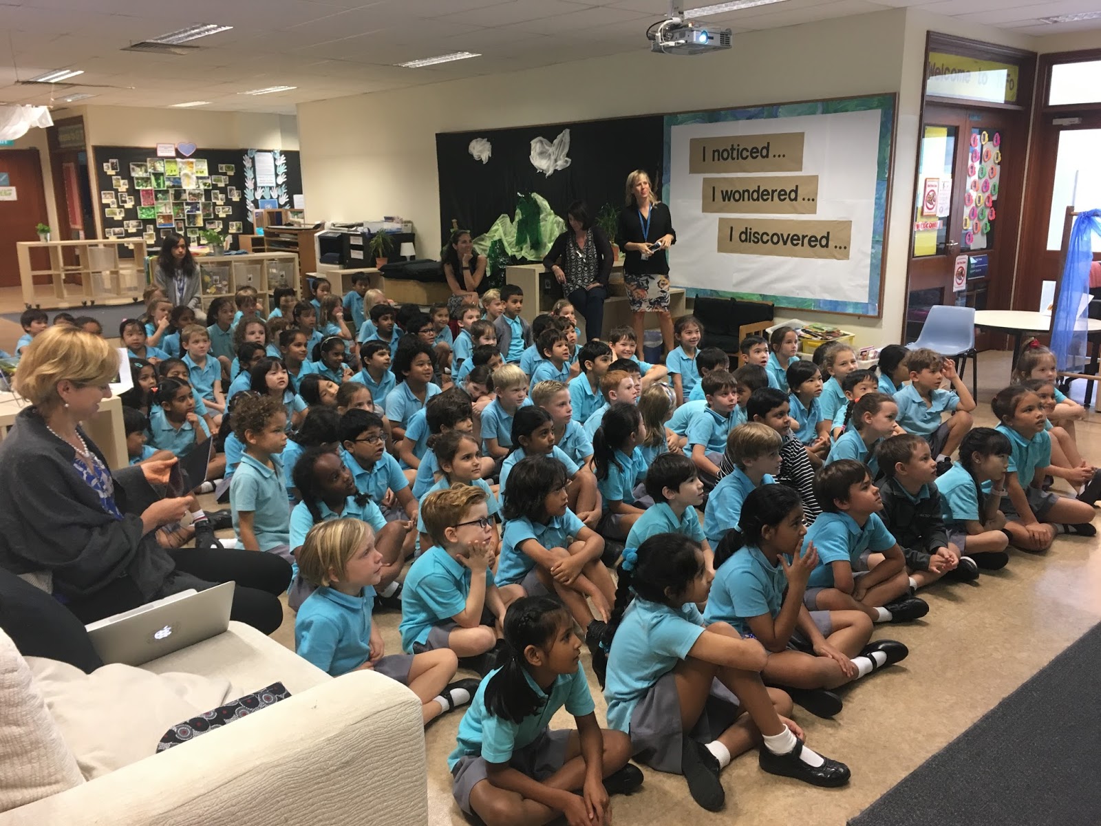 UWCSEA Dover Environmental Stewardship in Action Grade 1 students