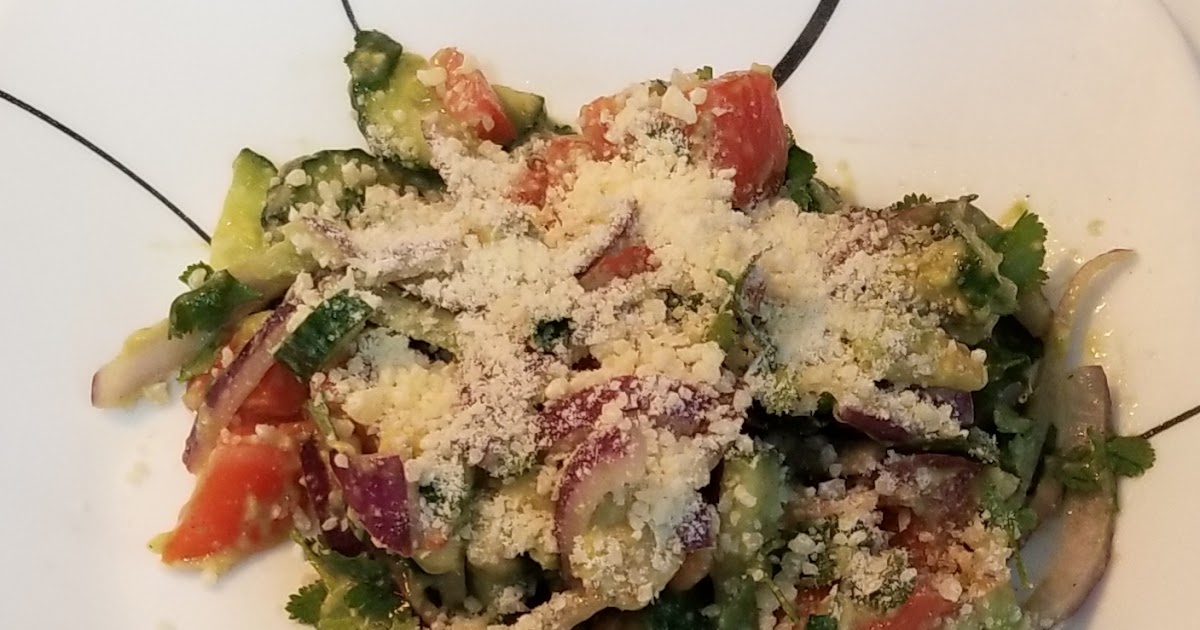 Carrie's Kitchen Creations Fresh Avocado & English Cucumber Salad