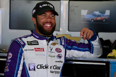 Bubba Wallace, 24, leads the early #NASCAR Sunoco Rookie of the Year chase.