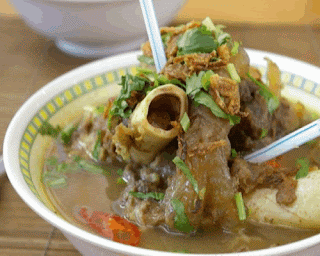 Resep masakan Sup Tunjang khas Sumatera