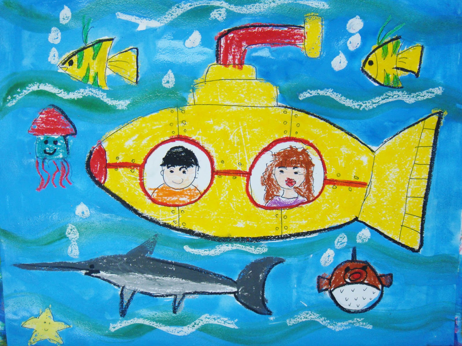 Kids' Art: Submarine