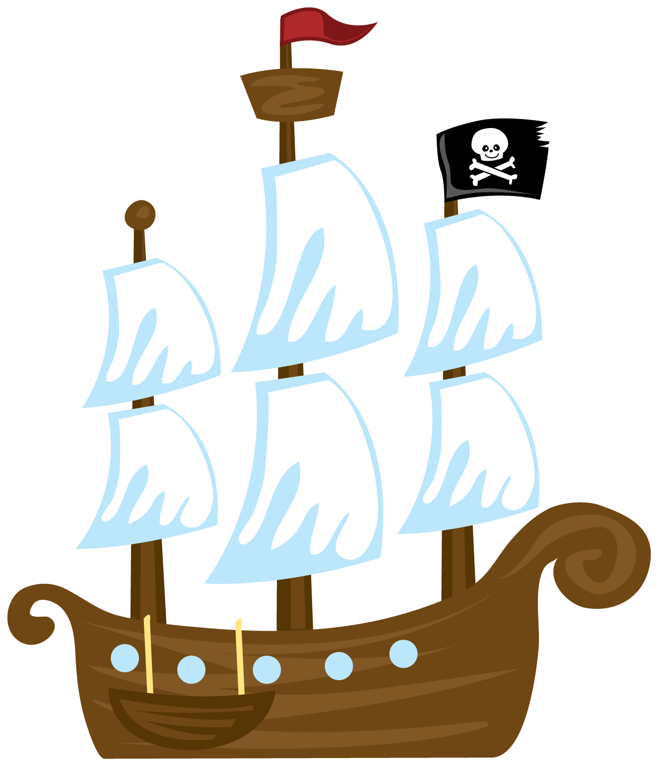 Free clip art Pirate-ship by mystica