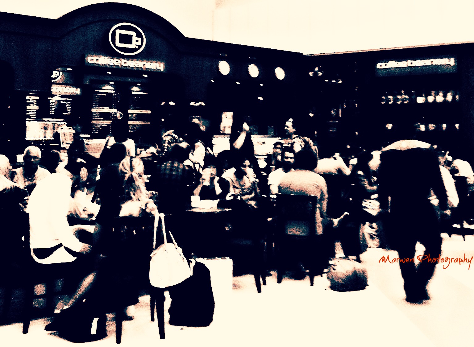 Marwen Photography Coffee Shop , Qatar Airport