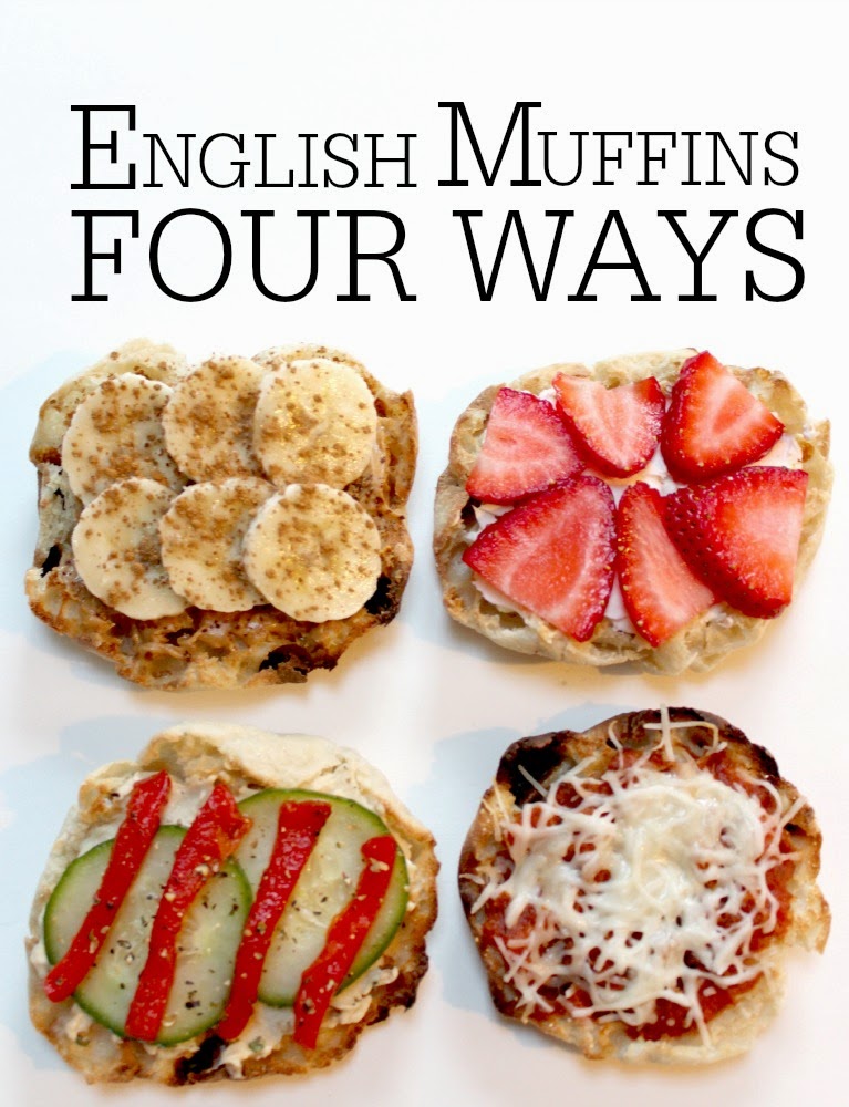 English Muffins Four Ways Pieces of a Mom