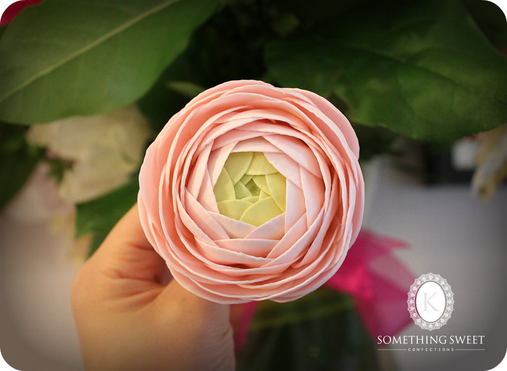 {Katie's Something Sweet} Sugar Flower Ranunculus