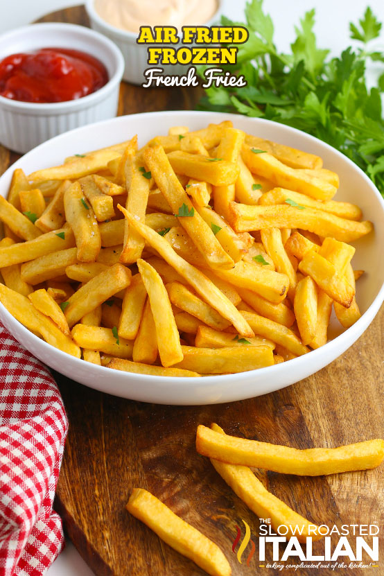 Italian Food Air Fried Frozen French Fries