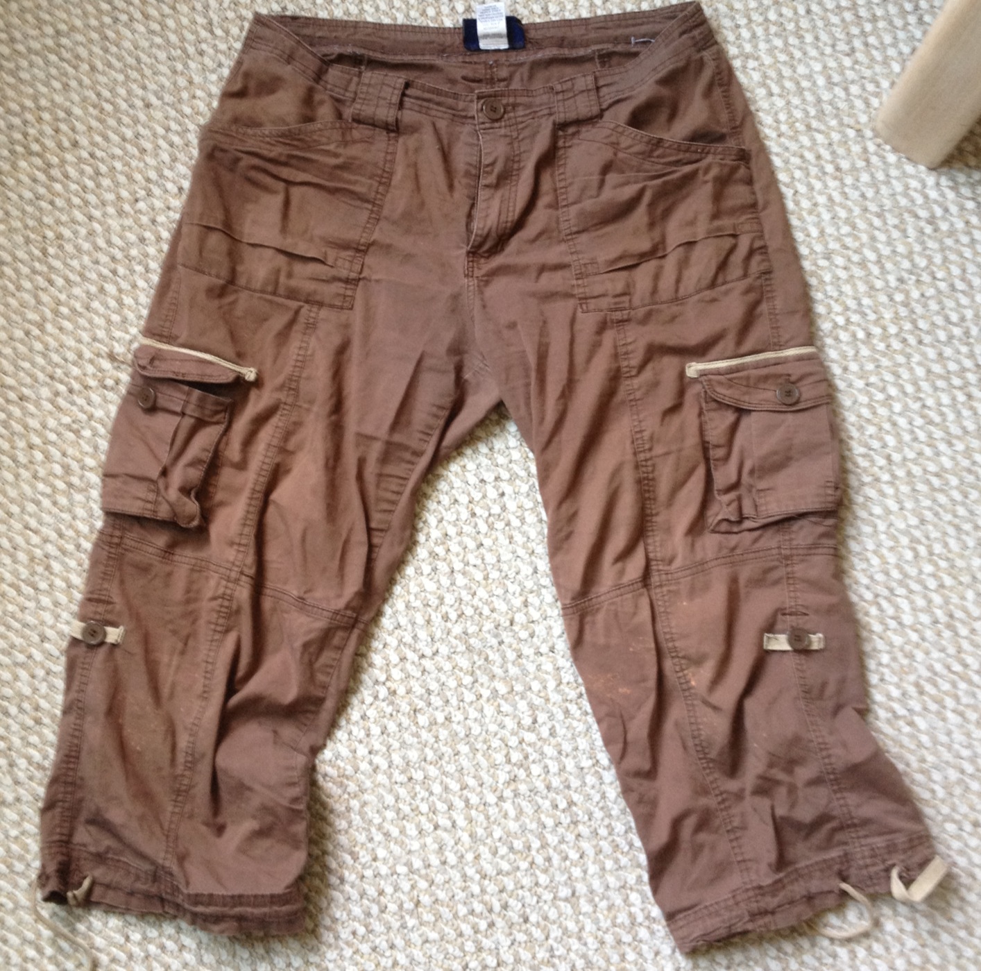Retro Rack: How to Make a Steampunk Pocket Belt from Old Cargo Shorts ...