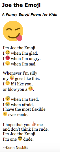 emoji poems