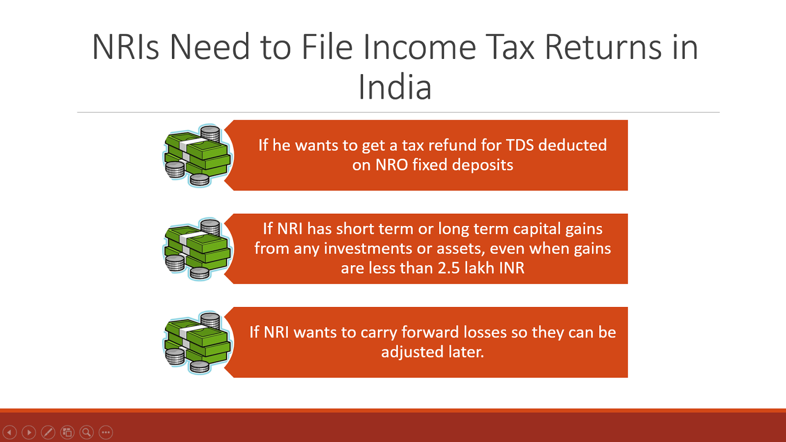 When Do Nris Need To Pay Income Tax In India Nri Banking And Saving Tips 