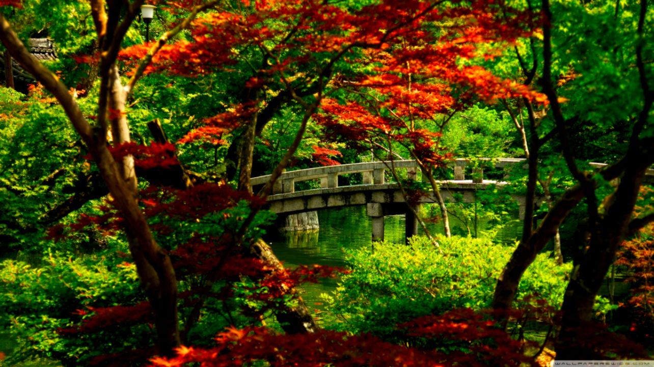 Free Japanese Garden Desktop Backgrounds