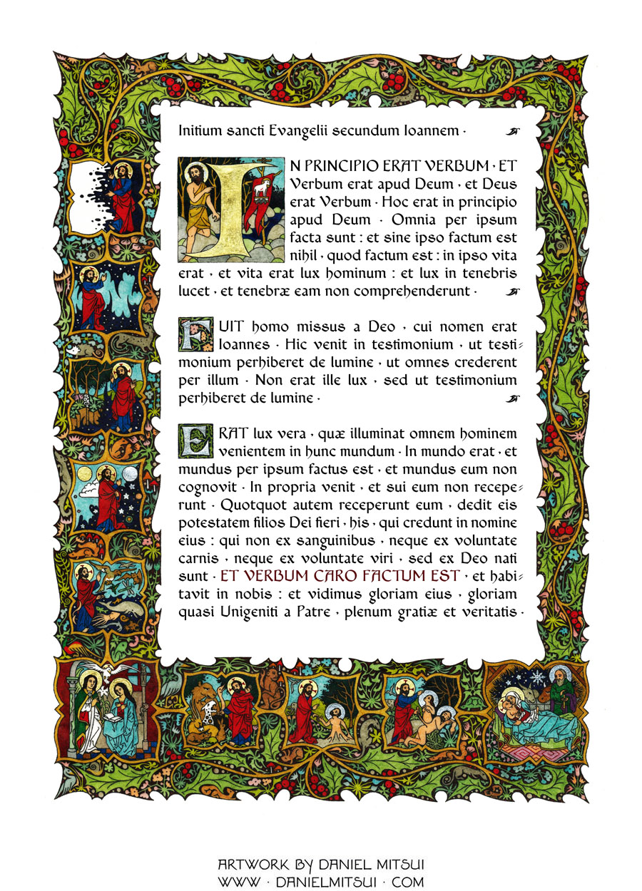 New Illuminated Altar Cards Liturgical Arts Journal