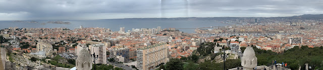 Marseille, Blick über die Stadt