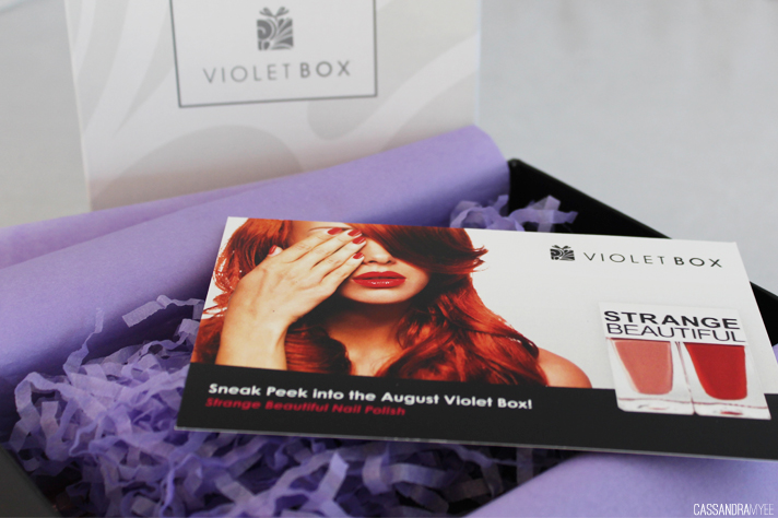 VIOLET BOX NZ // July '14 - Unboxing + Initial Thoughts - CassandraMyee