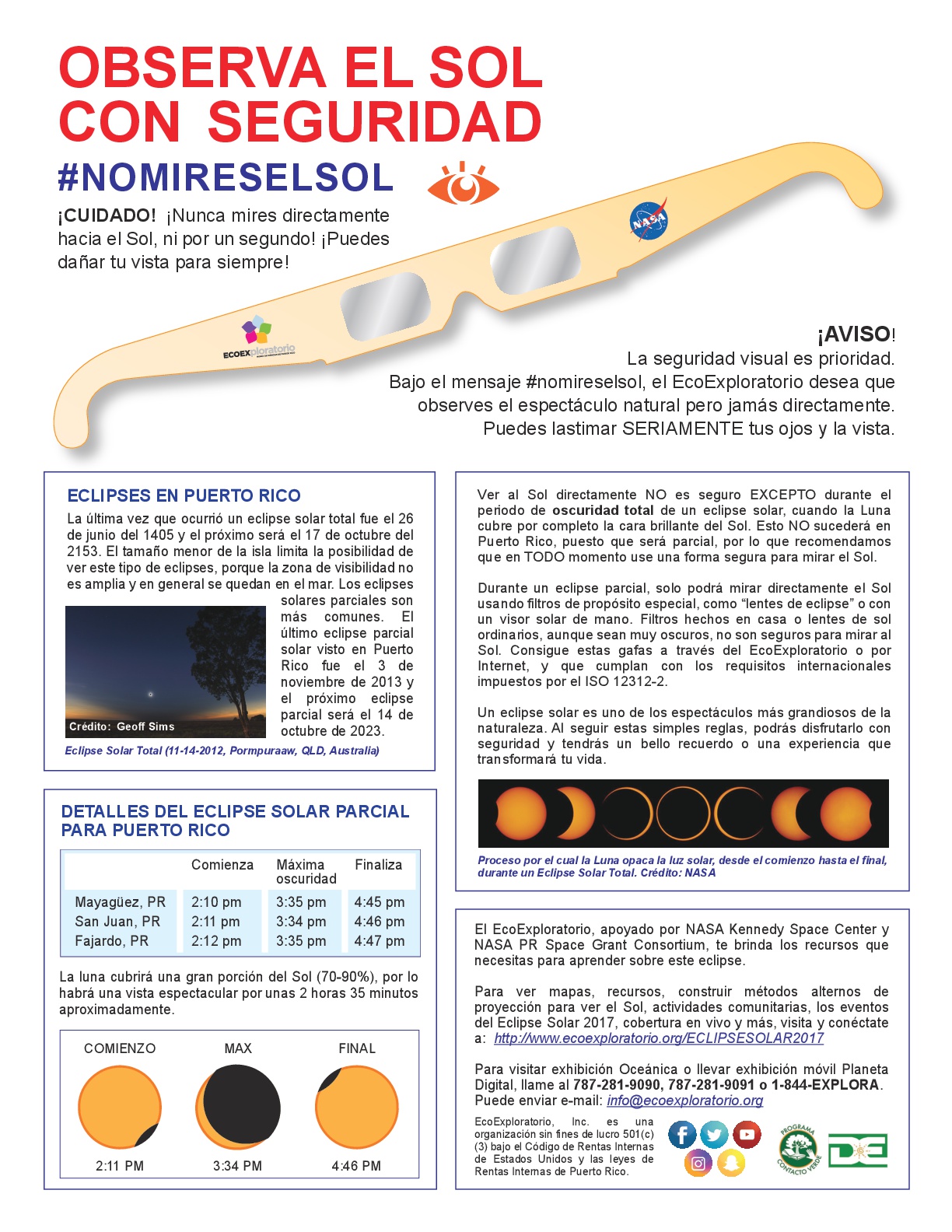 Eclipse Solar Escuela Mariano Feliú Balseiro Biblioteca Escolar
