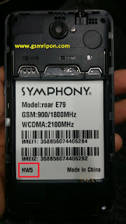 Symphony Roar E79 All Verson Flash File (Hw5) Death Phone Hang Logo LCD Blank Virus Clean Recovery Done ! This File Not Free Sell Only !! 